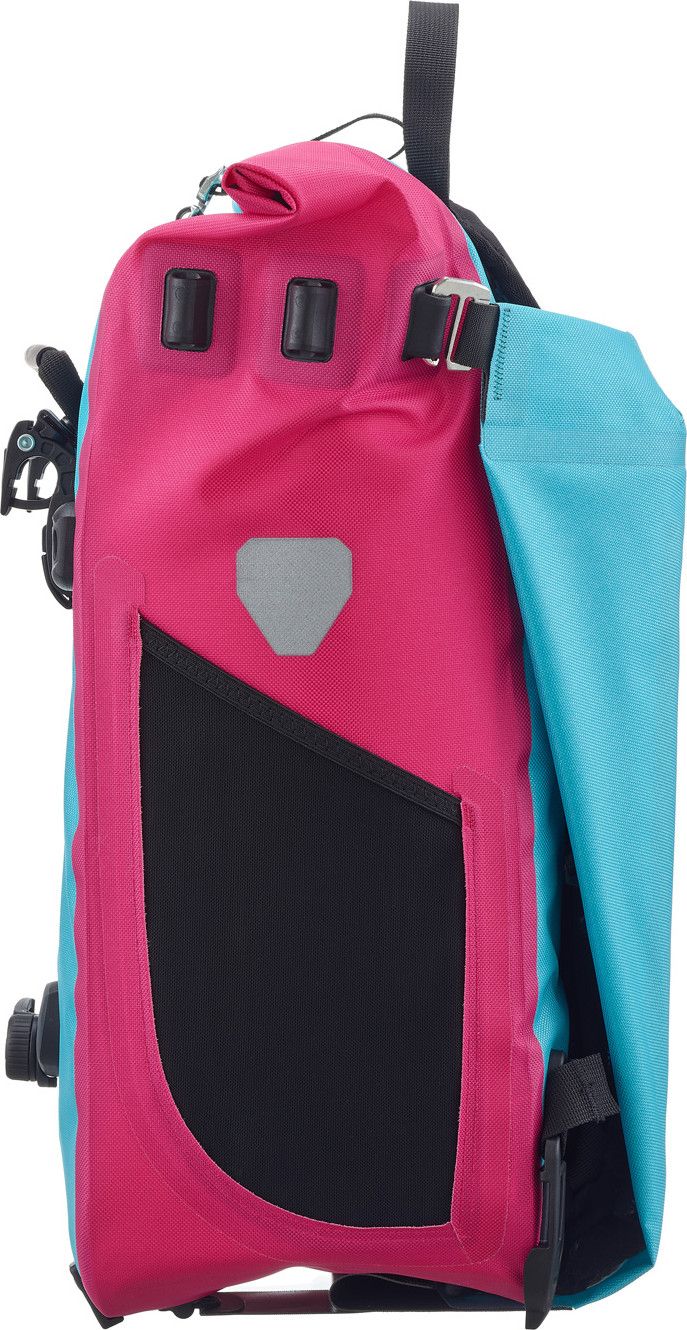 Ortlieb Vario 26L QL2.1 Backpack / Bike Bag Cyber Blue Pink