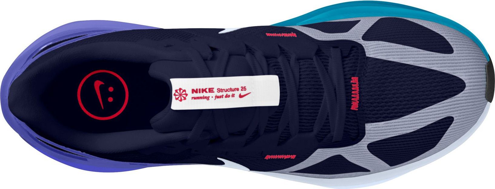 Nike Air Zoom Structure 25 Running Shoes Blue Men