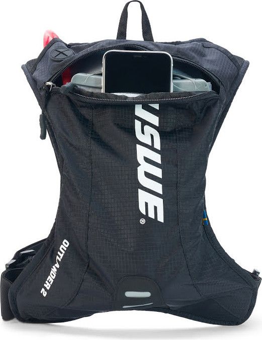 Sac à Dos D'hydratation USWE Outlander Pro 2L - Noir, Polyuréthane, 260g, Neuf