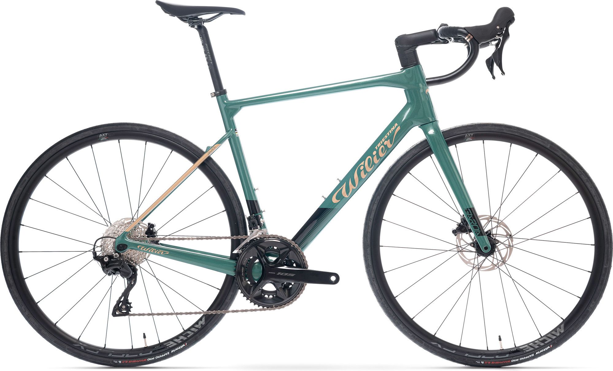 Wilier Triestina Garda Disc Miche Reflex Road Bike Shimano 105 12S