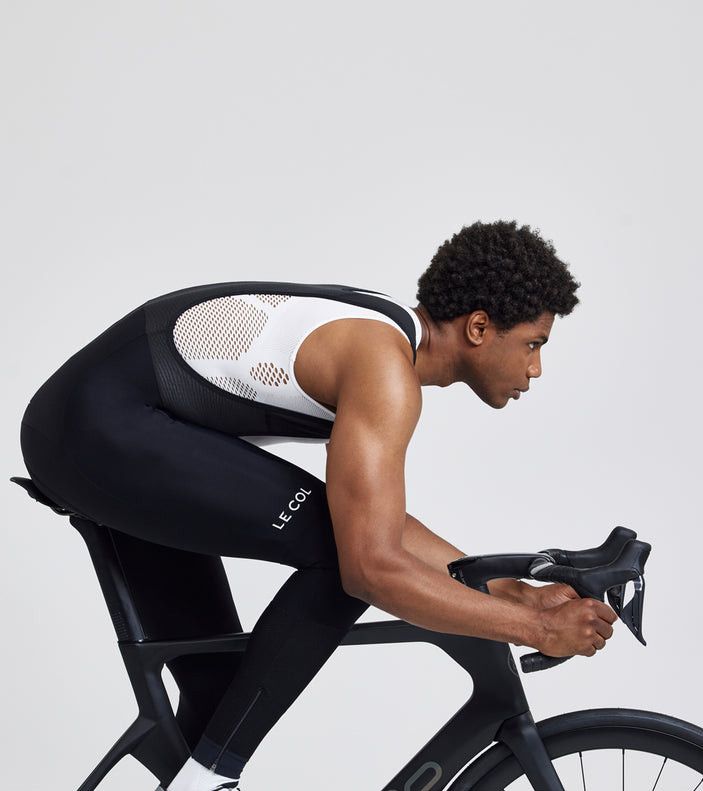 Lange Radhose Le Col Pro Schwarz