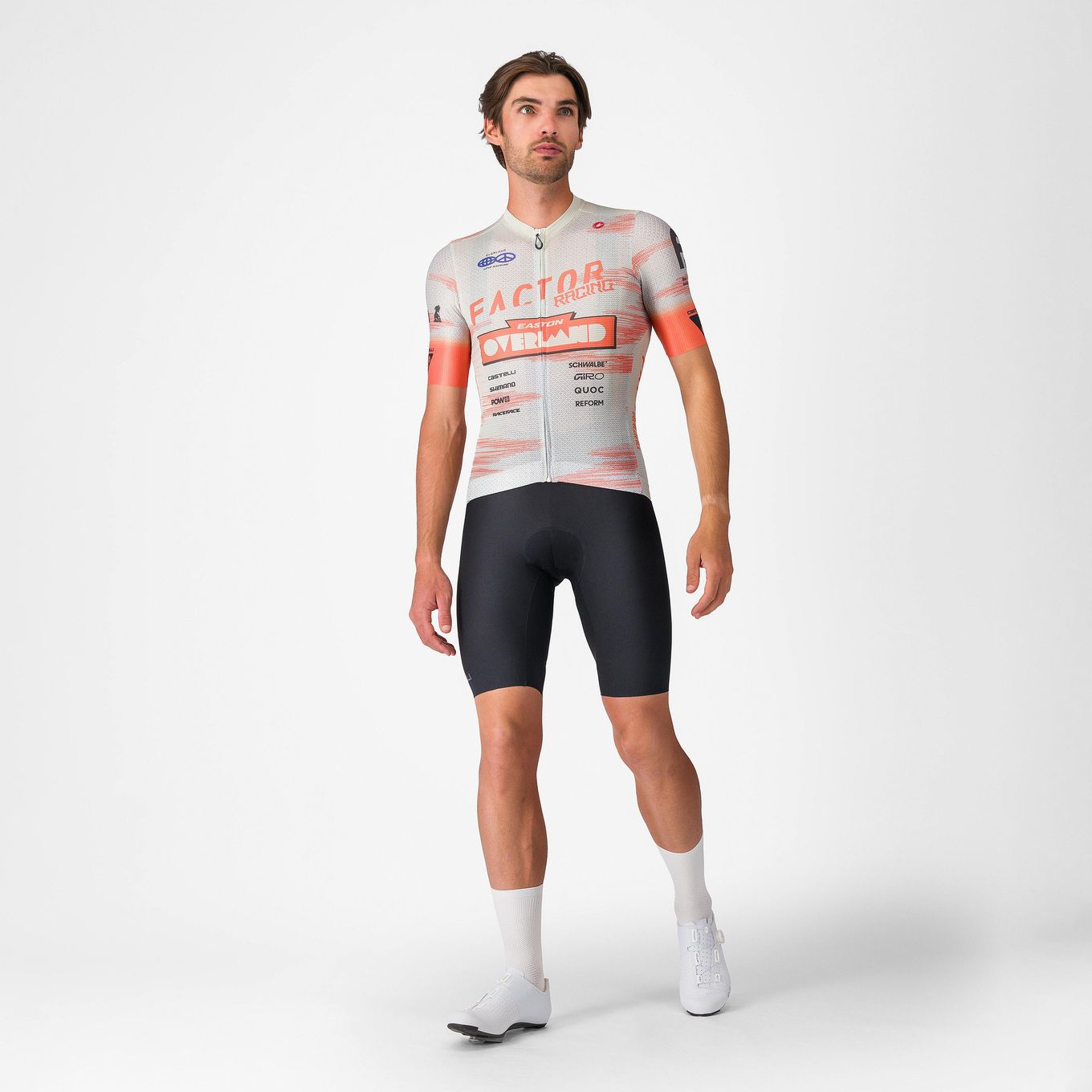 CASTELLI Espresso Jersey - Maglia Tecnica Uomo, Traspirante E Aerodinamica, Con Tasche