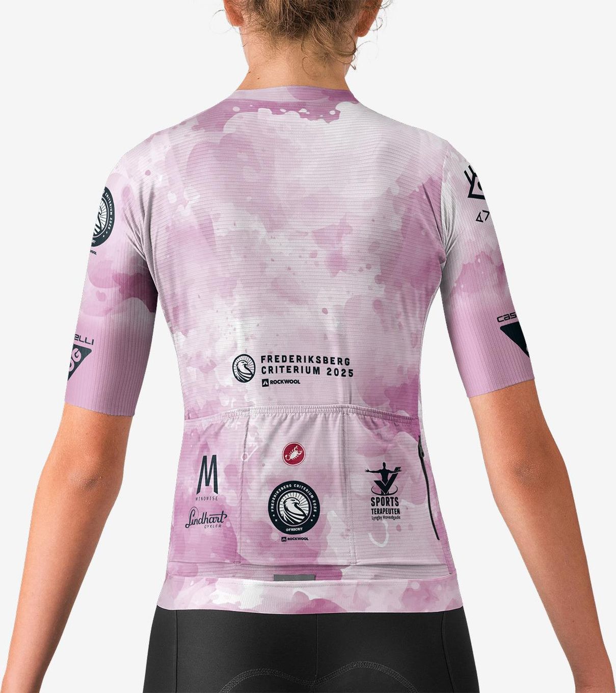 Women's Short Sleeve Jersey Castelli Espresso SOG Kristine