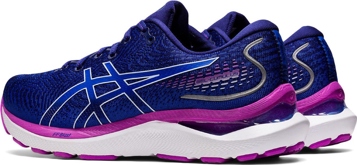 Asics Gel Cumulus 24 Blue Purple Women s Running Shoes