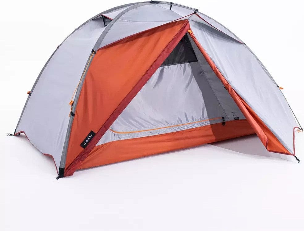 Forclaz Trek 500 Freestanding 2 Person Tent Gray Orange Alltricks