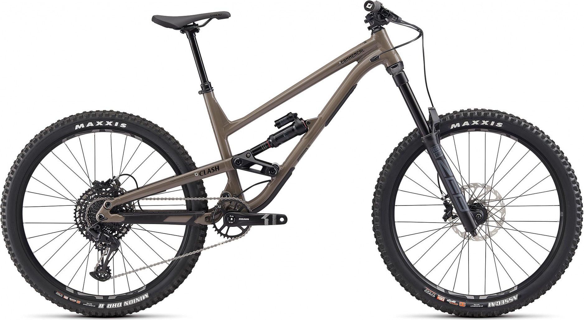 Commencal Clash Ride Sram SX Eagle 12V 27.5 Brown Dirt Bike Alltricks