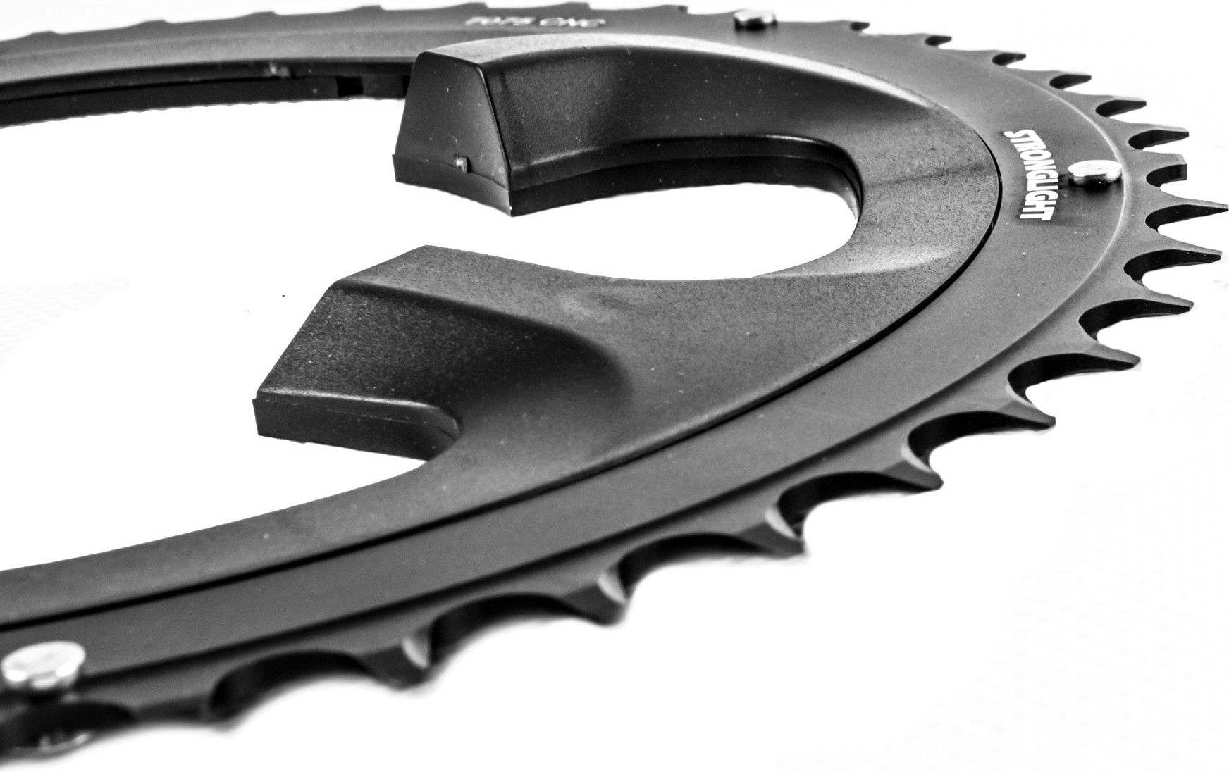 Plateau Extérieur Stronglight Type S PCD130 2x9/10v Argent