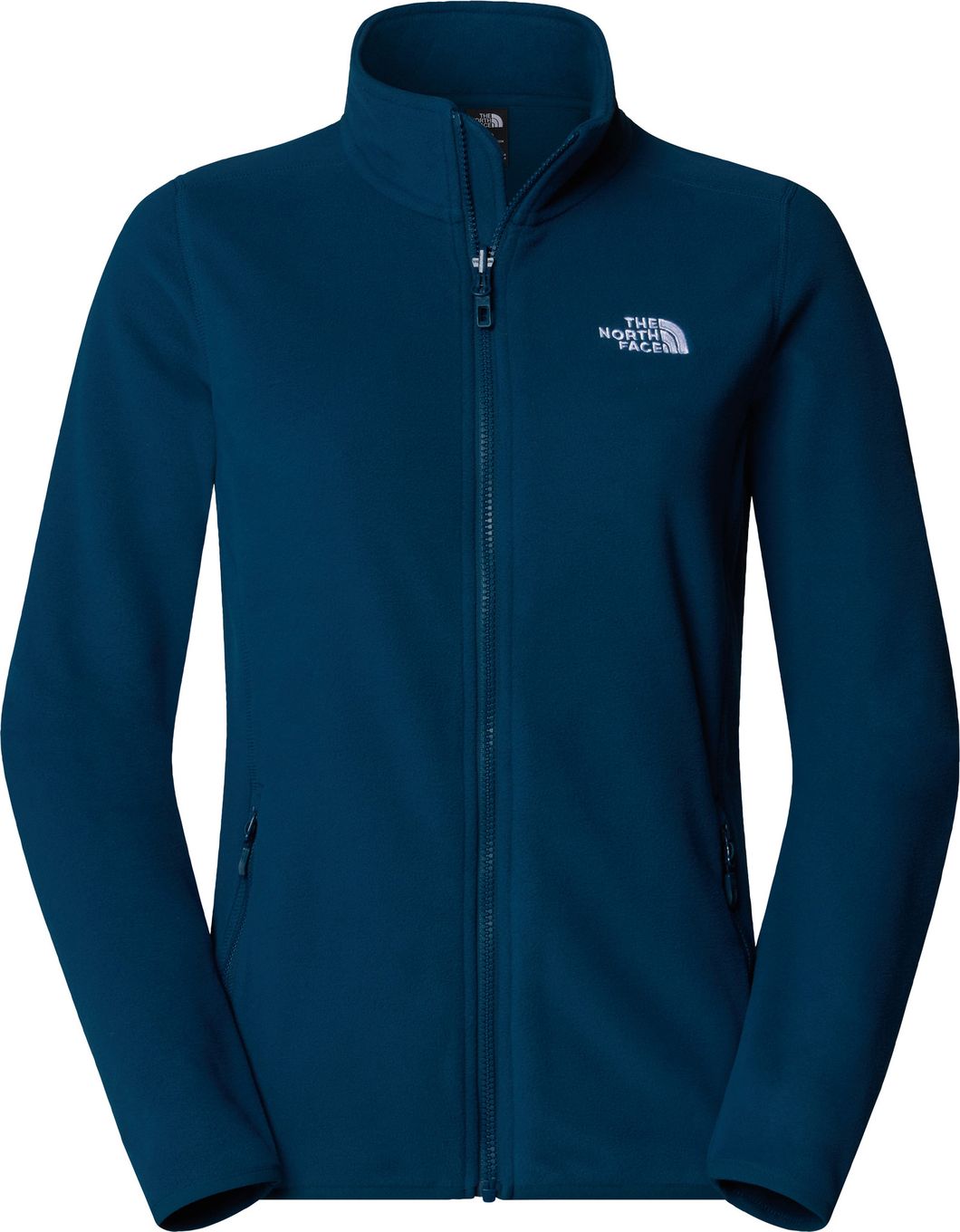 Polaire Femme The North Face 100 Glacier Full Zip Bleu