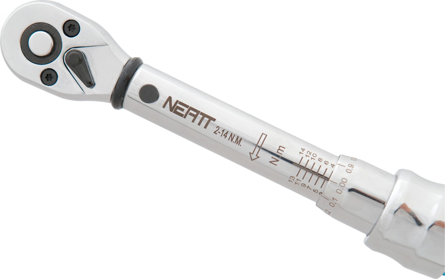 NEWTRY Clé Dynamométrique à Cadran 1-10 N.m Avec Douilles 4-14mm - Outil De Précision 1/4 Pouce