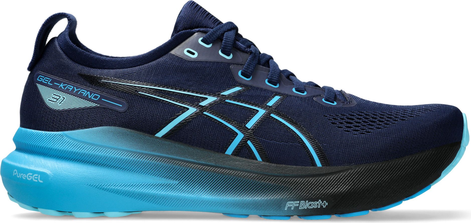 Chaussures Running Asics Gel Kayano 31 Bleu Homme