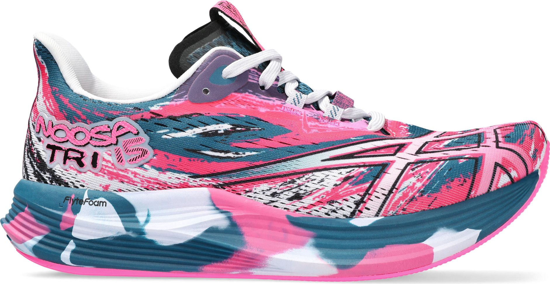 Running Shoes Asics Noosa Tri 15 Rose Bleu Femme Alltricks