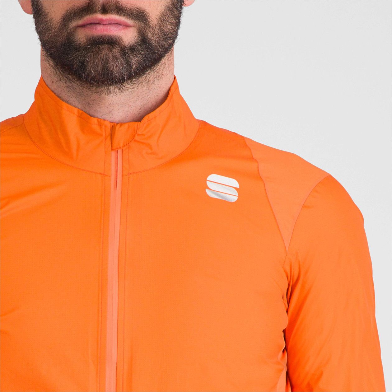 Sportful Hot Pack No Rain Orange Long Sleeve Jacket
