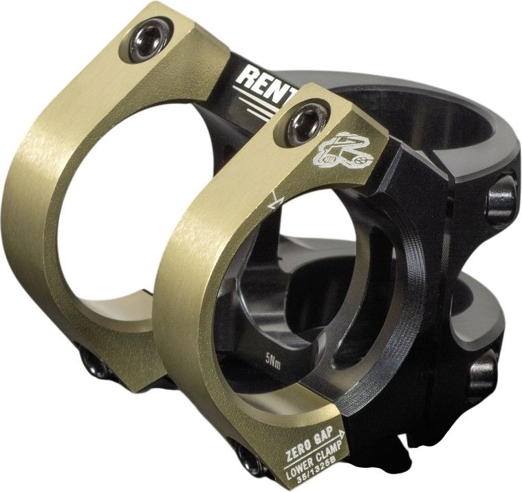 Renthal Apex V2 35 mm Stem, Black/Gold | Alltricks.com