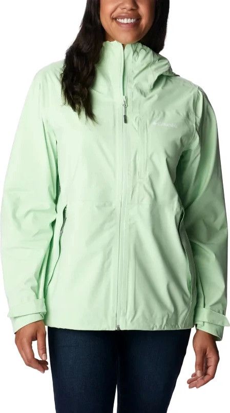 Columbia Omni Tech Ampli Dry Green Women s Waterproof Jacket Alltricks