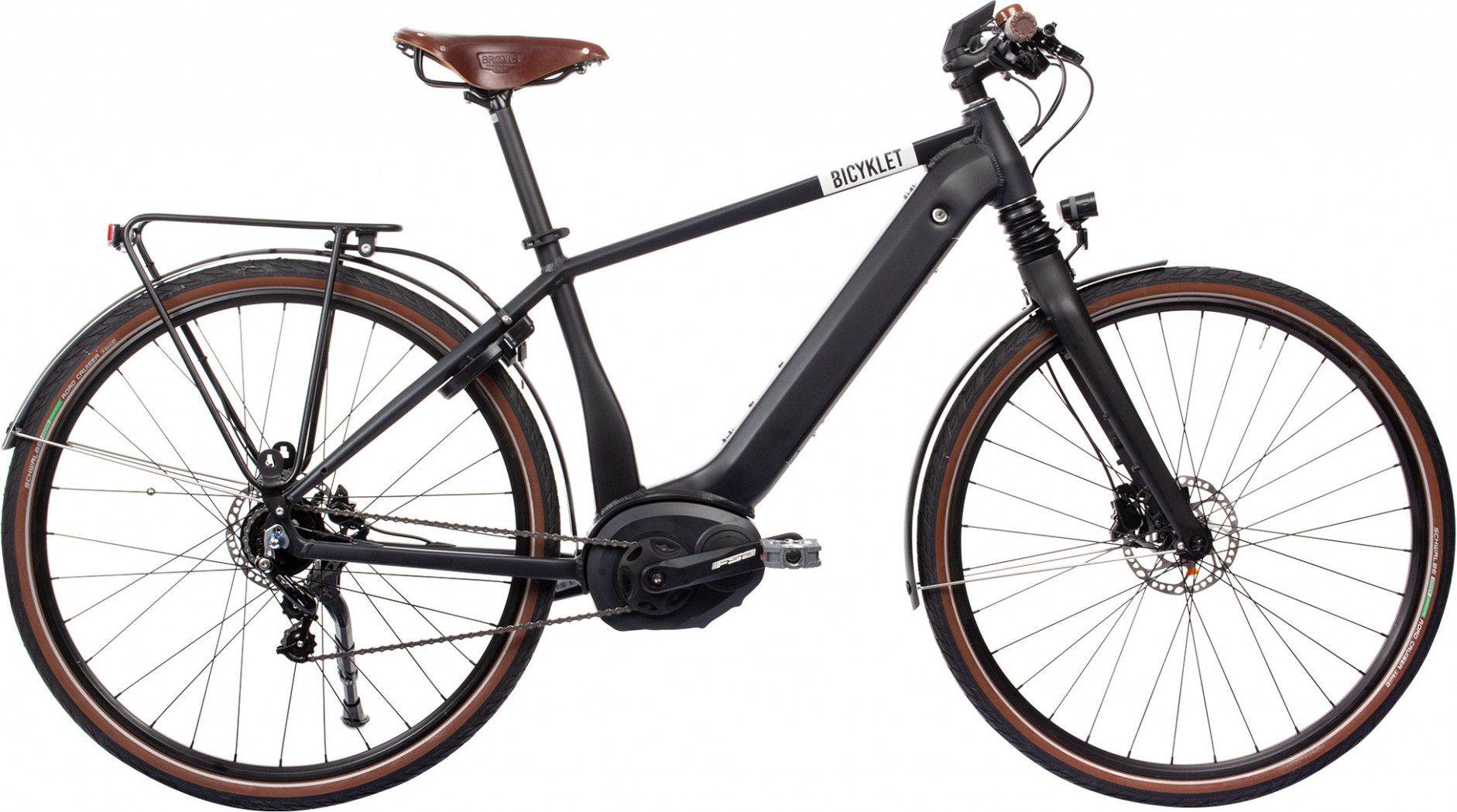 V lo de Ville electrique Bicyklet Jacques Shimano Alfine 8V 500 Wh 700 mm  Black