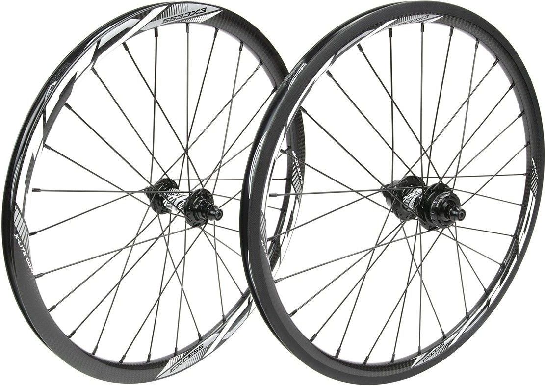 Excess XCL 3 Mini Expert 20 BMX Wheelset 10 mm 28 Holes Noir Alltricks