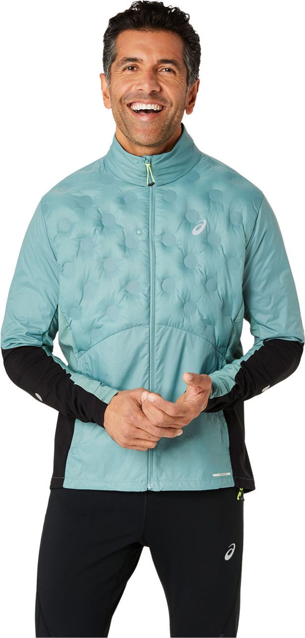 Veste thermique Asics Road Winter Vert Homme