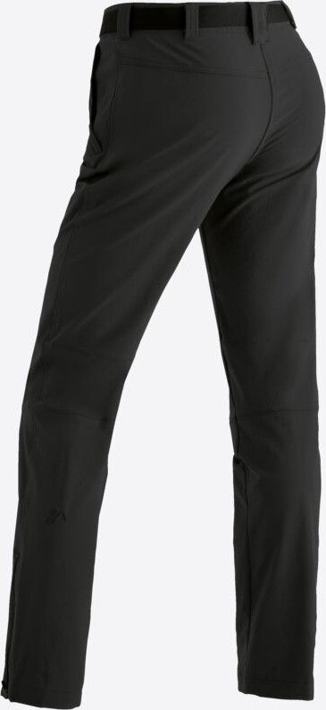 Maier Sports Inara Slim Pantaloni Da Trekking Donna, Nero, Taglia 42, Idrorepellenti Senza PFC, Elasticizzati 4 Vie