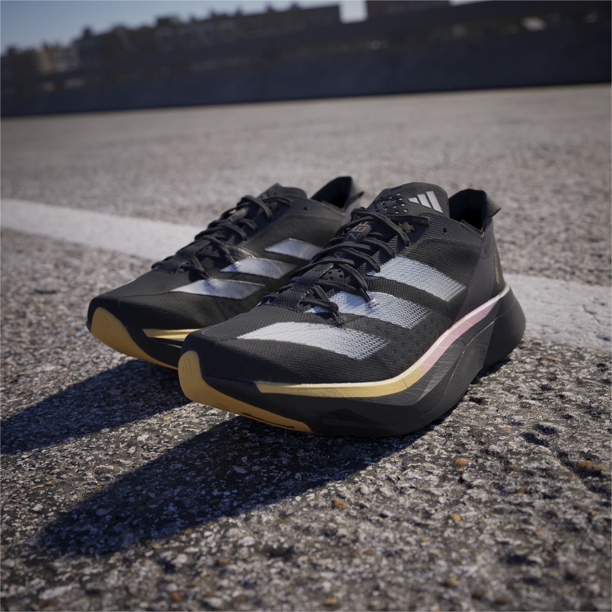 Running Shoes adidas Adizero Adios Pro 3 Black/Rose/Orange  display picture 3