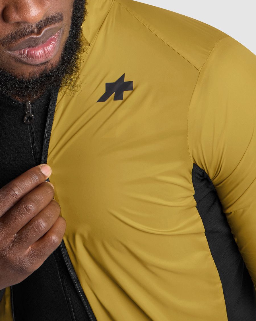 Assos Mille GT S11 Men's Yellow Windbreaker | Alltricks.com
