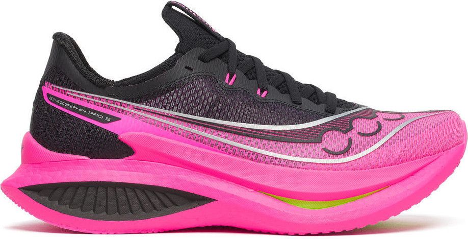 Saucony Endorphin Pro 5 Running Shoes for Men, Pink/Black  display picture 2