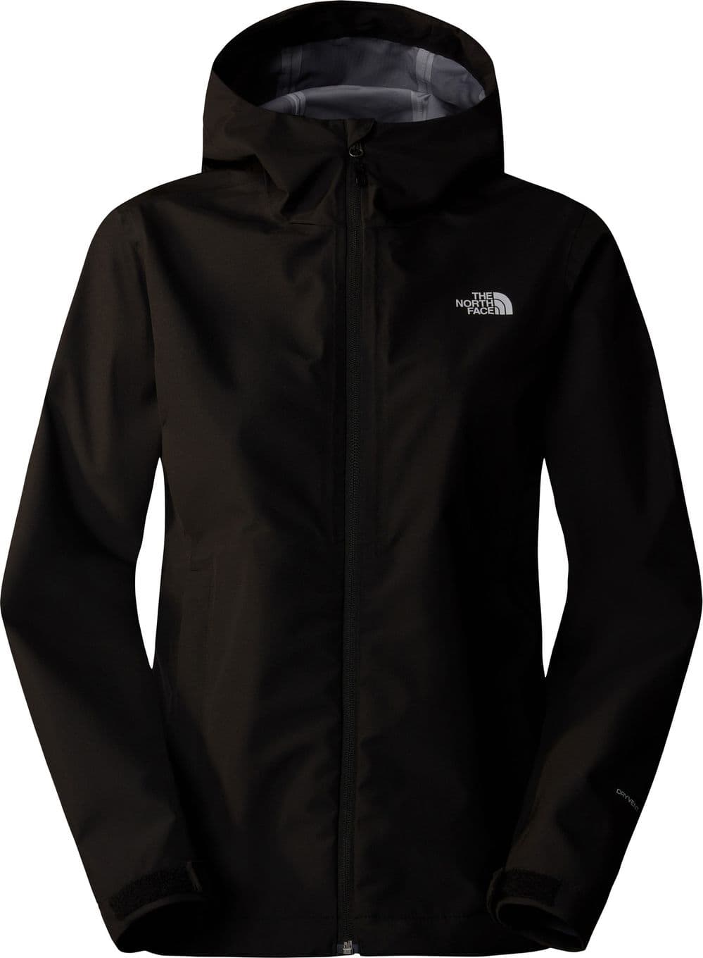 Ladies north face black waterproof jacket on sale