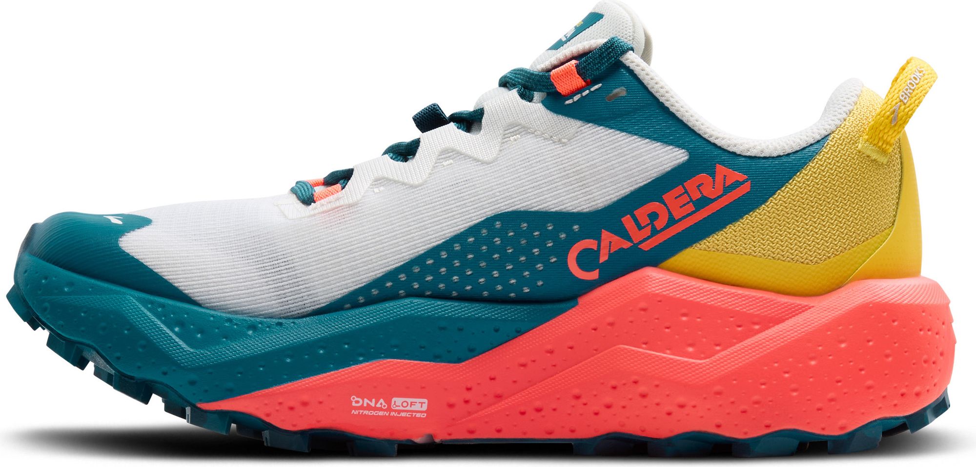 Chaussures De Trail Brooks Caldera 8 Femme – Semelle DNA Loft V3, Neutre, Amorti, Respirant, Carbone Neutre