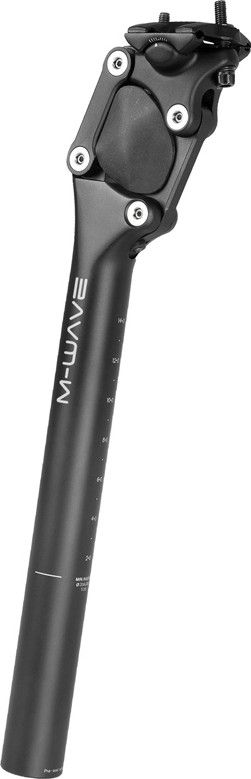 Tige de Selle Suspendue M Wave Parallélogramme Noir Mat