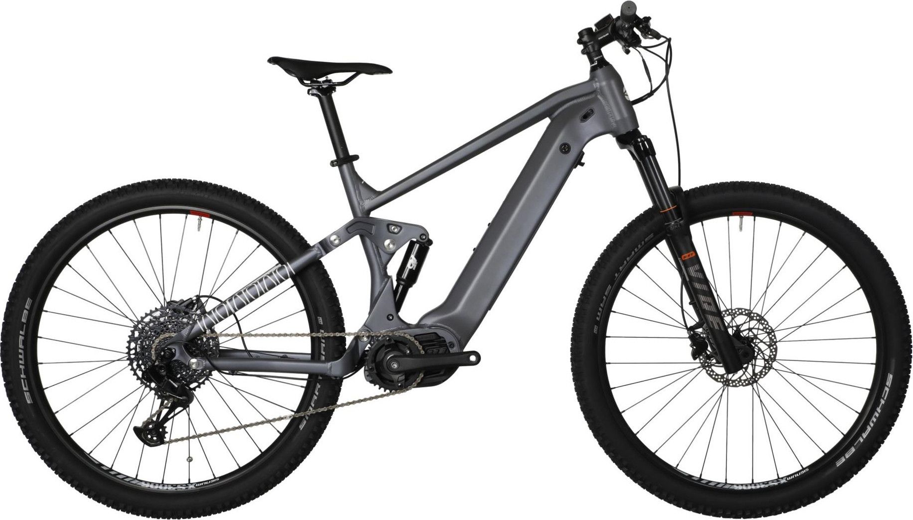 Fluide Electric Full Suspension MTB Sram SX Eagle 12S 630 Wh 29 Grey