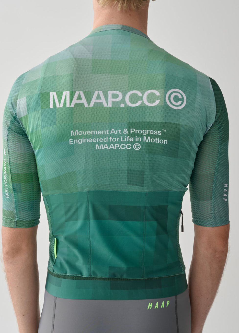 Maap Blur Pro Air Short Sleeve Jersey Green