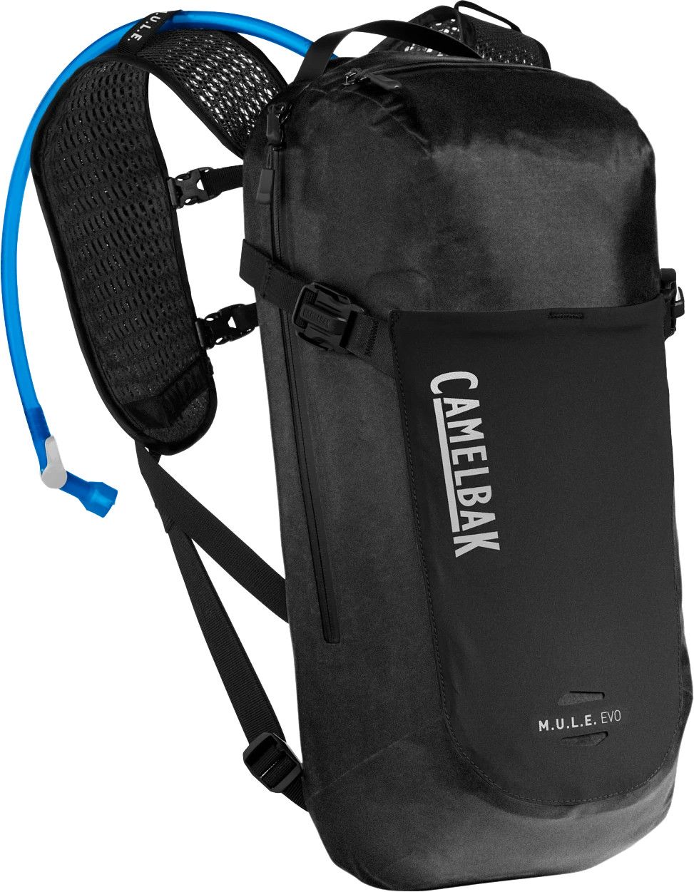 CAMELBAK M.U.L.E Sac à Eau Mixte – 1,5 L, Poche Organiseur, Bandes Réfléchissantes, Sifflet – Enfant/Ado