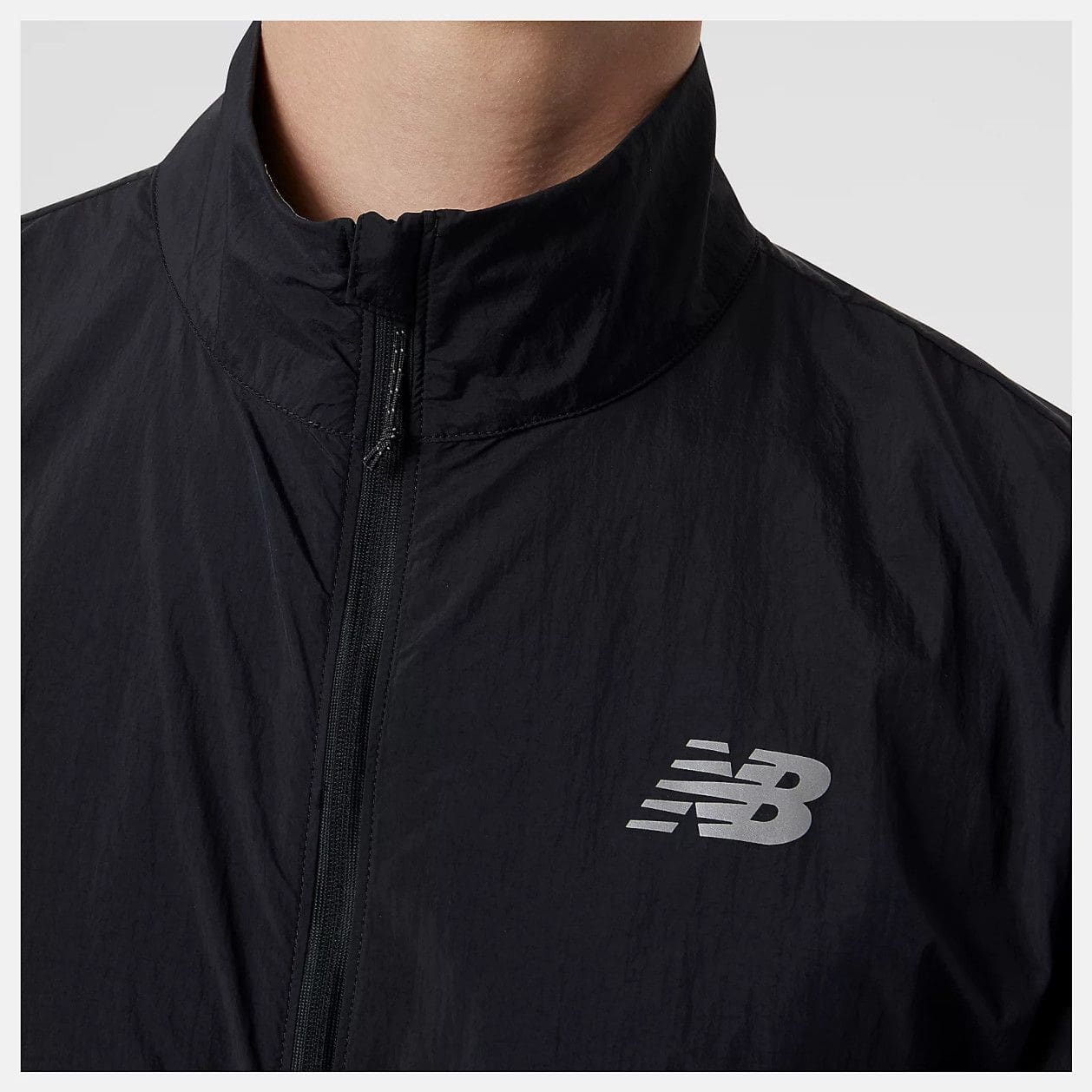 New balance windbreaker mens on sale