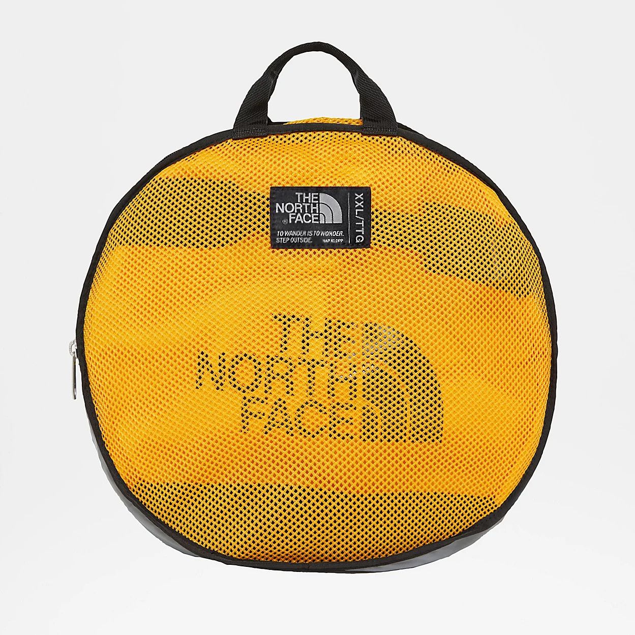 North face duffel bag medium yellow best sale