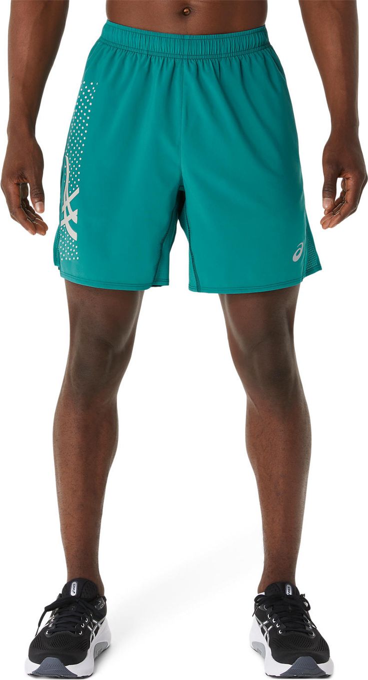 Asics Icon 7in Shorts Green Men's | Alltricks.com