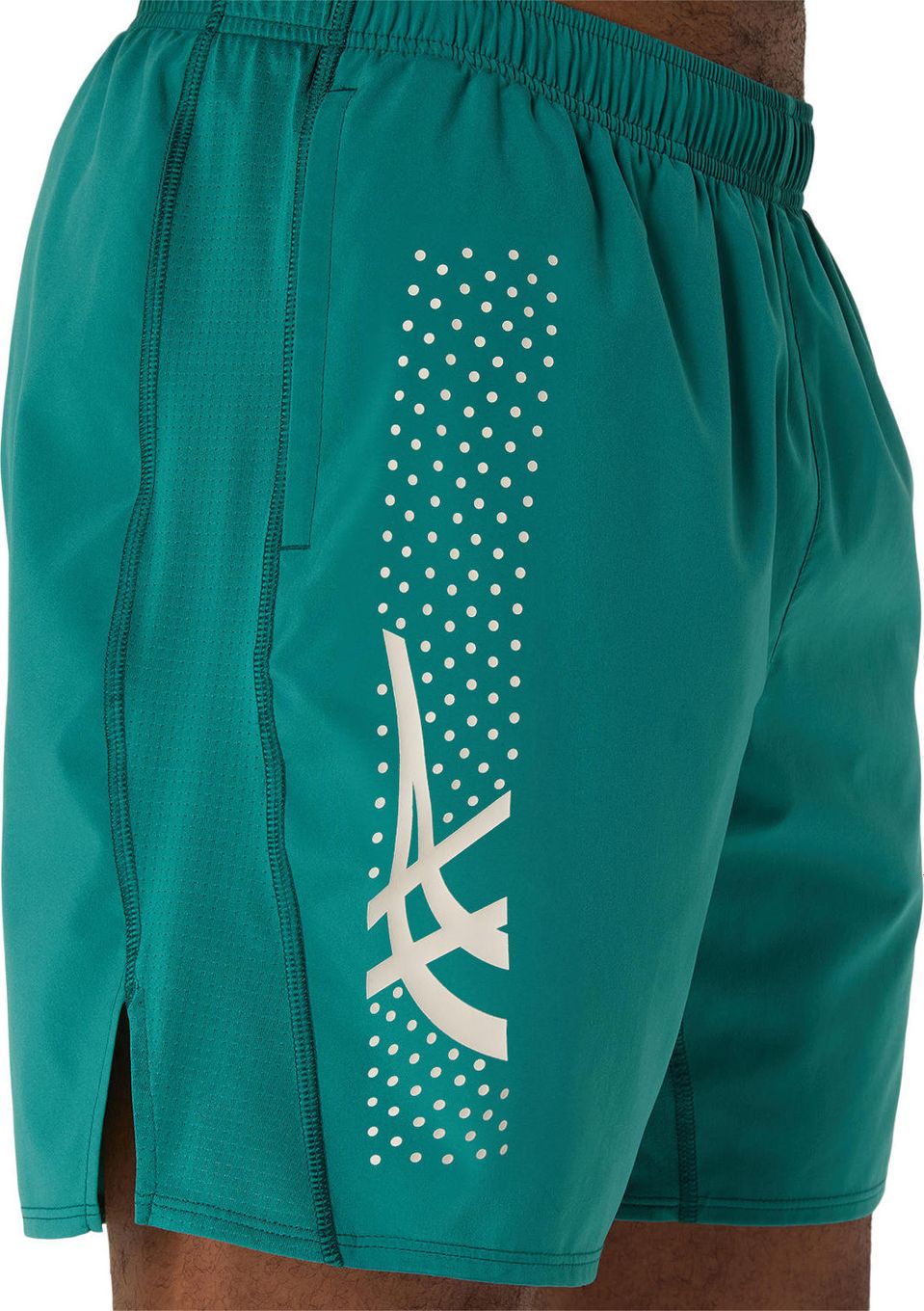 Asics Icon 7in Shorts Green Men's | Alltricks.com