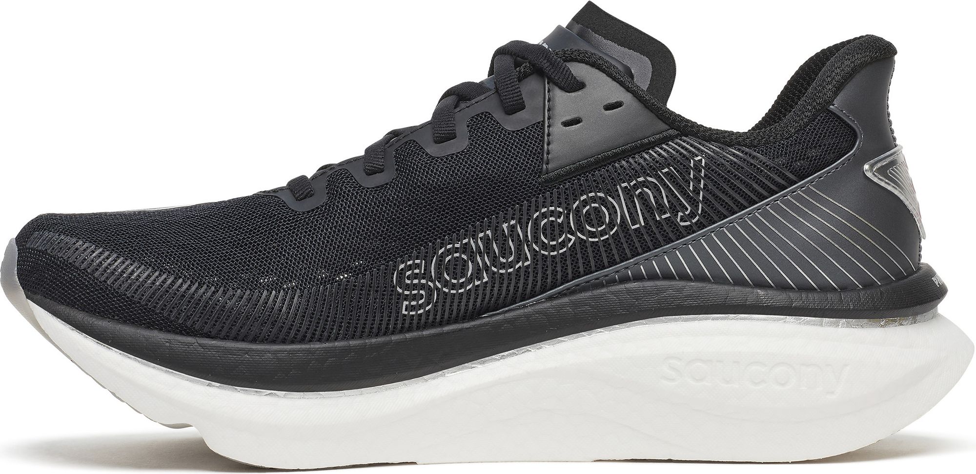Saucony Endorphin Azura Mens 12 Black White Athletic Running Shoes Worn Once Saucony Men main image 2
