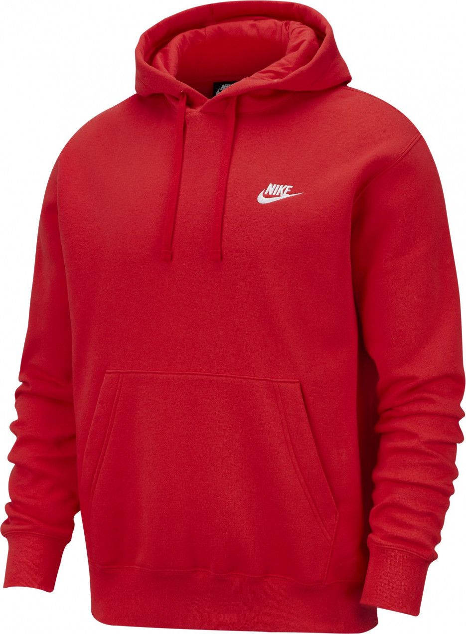 White and red nike sweatshirt clearance