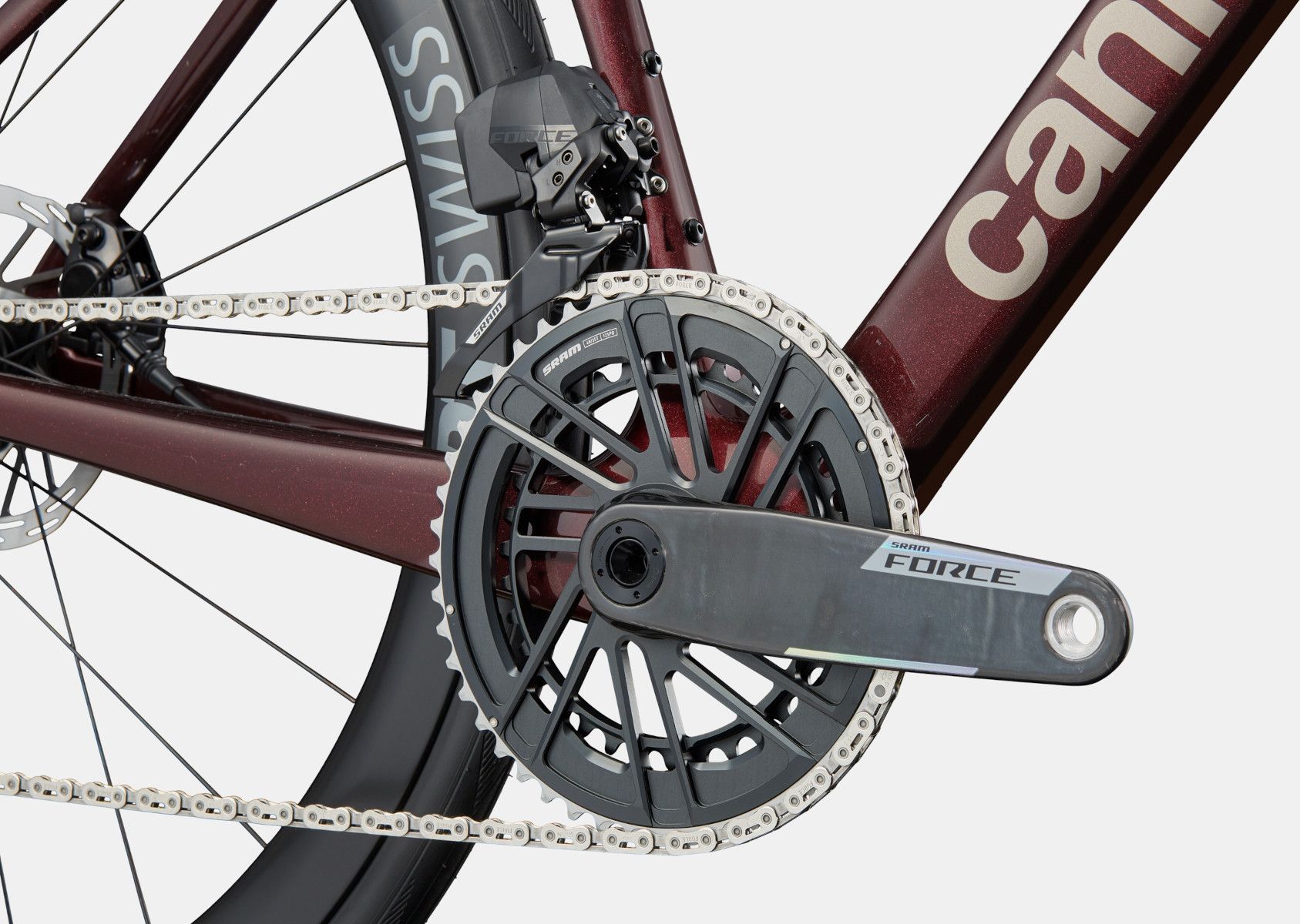 Cannondale SuperSix Evo 3 Gen 5 Sram Force AXS 12-speed 700 mm Red