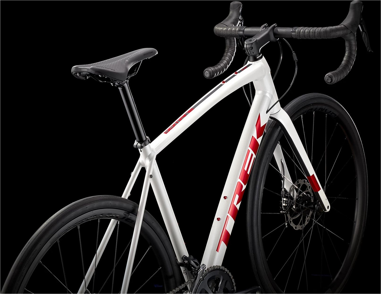 Trek Domane AL 3 Disc Shimano Sora 9V 2021 Road Bike White Black Alltricks