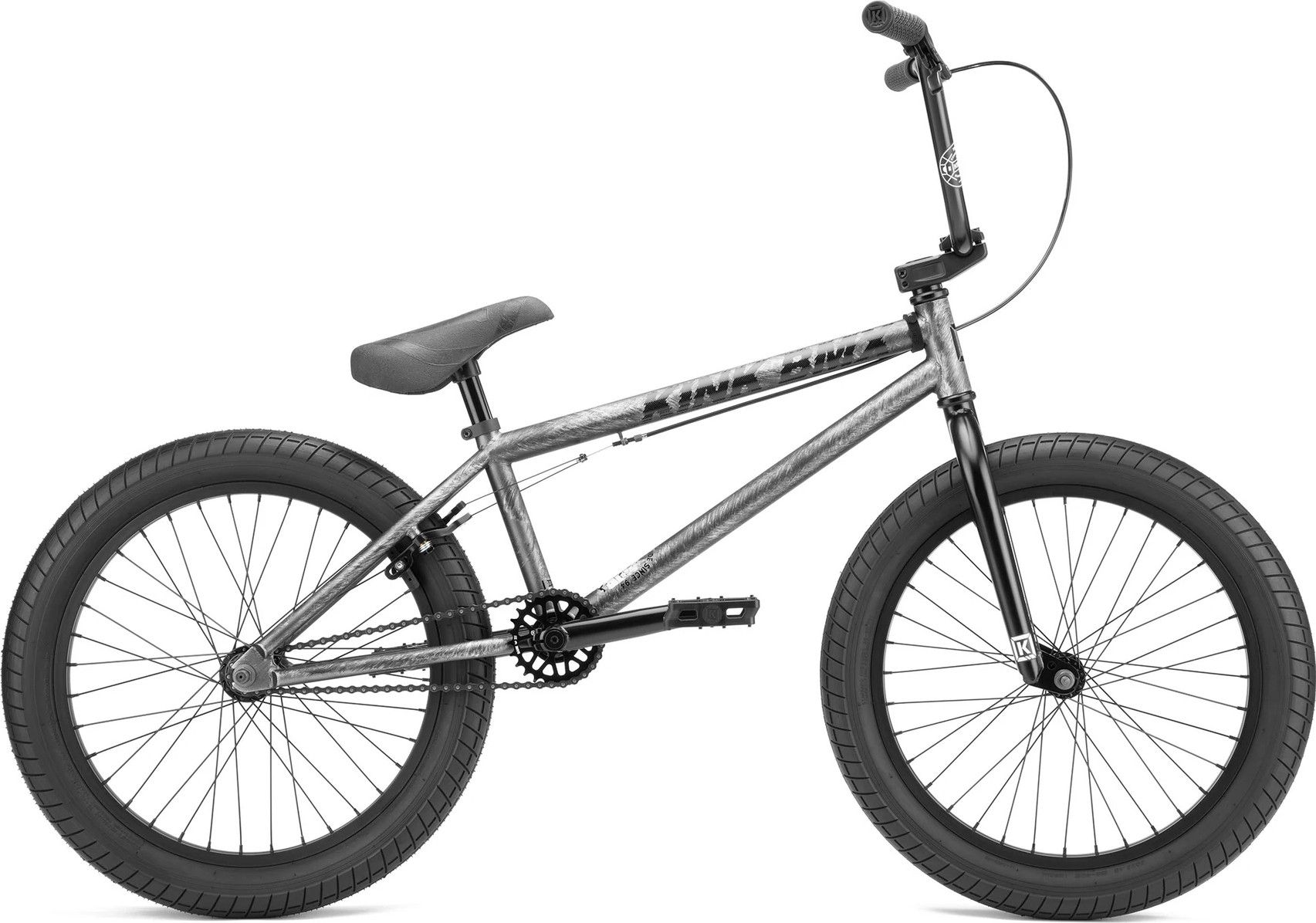 Kink Curb 20'' BMX Freestyle Brushed Silver 2022 | Alltricks.com