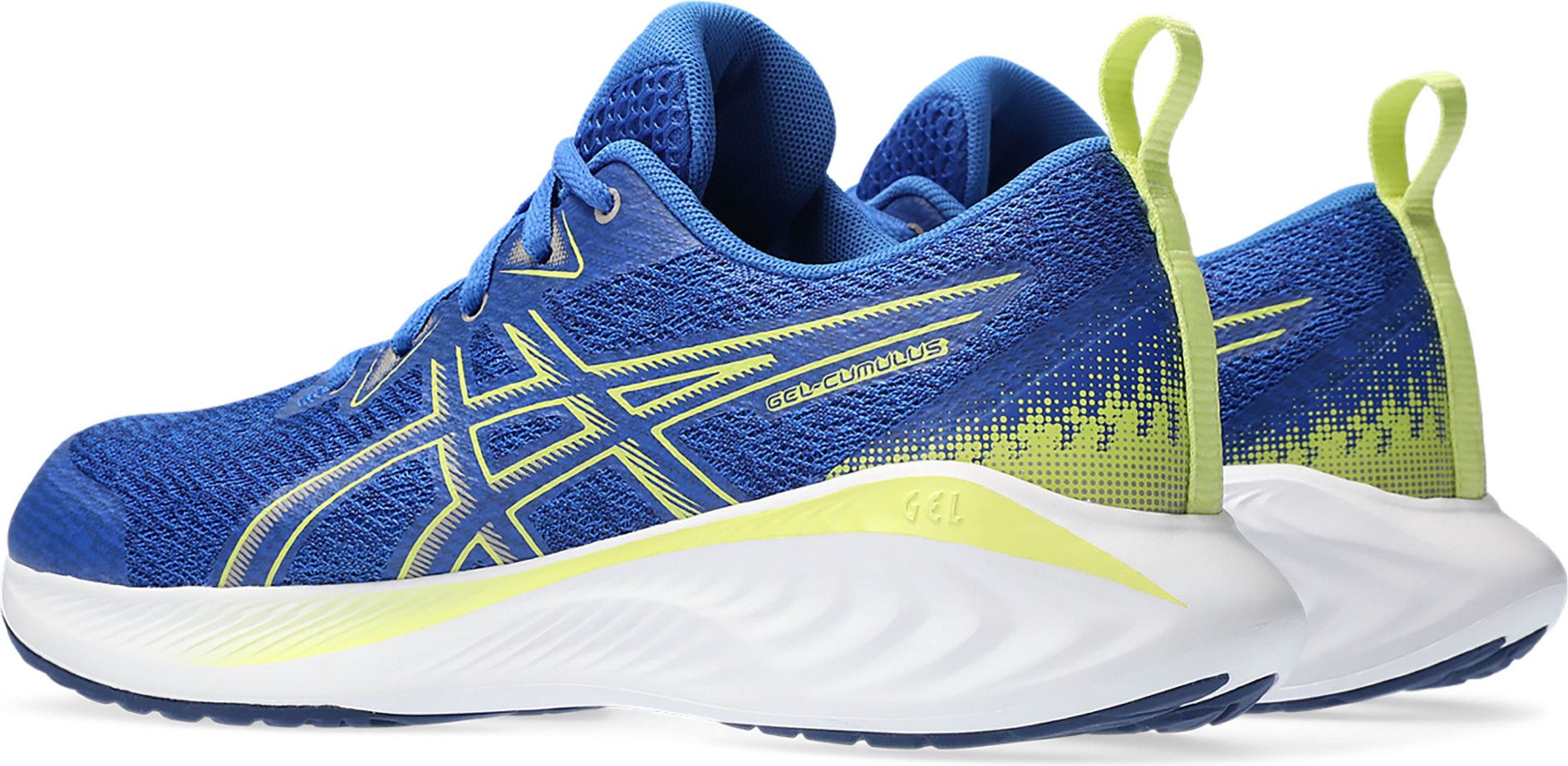 Chaussures de Running Asics Gel Cumulus 25 GS Bleu Jaune Enfant Alltricks