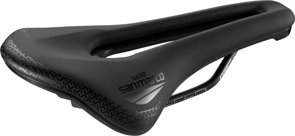 San Marco Shortfit 2.0 Open-Fit Comfort Dynamic Saddle Black