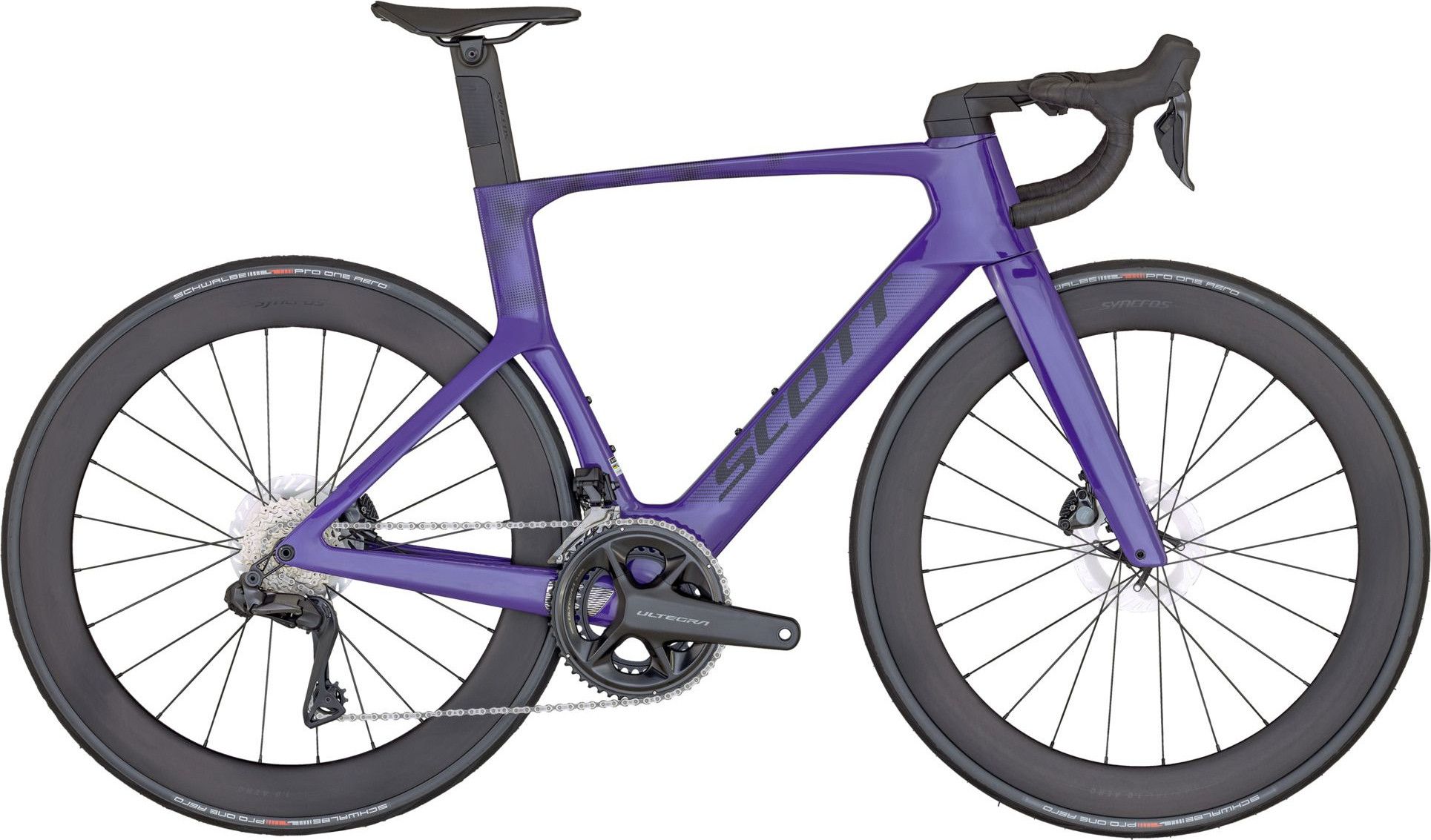 Scott Foil RC 10 Shimano Ultegra Di2 12V 700mm Road Bike Purple