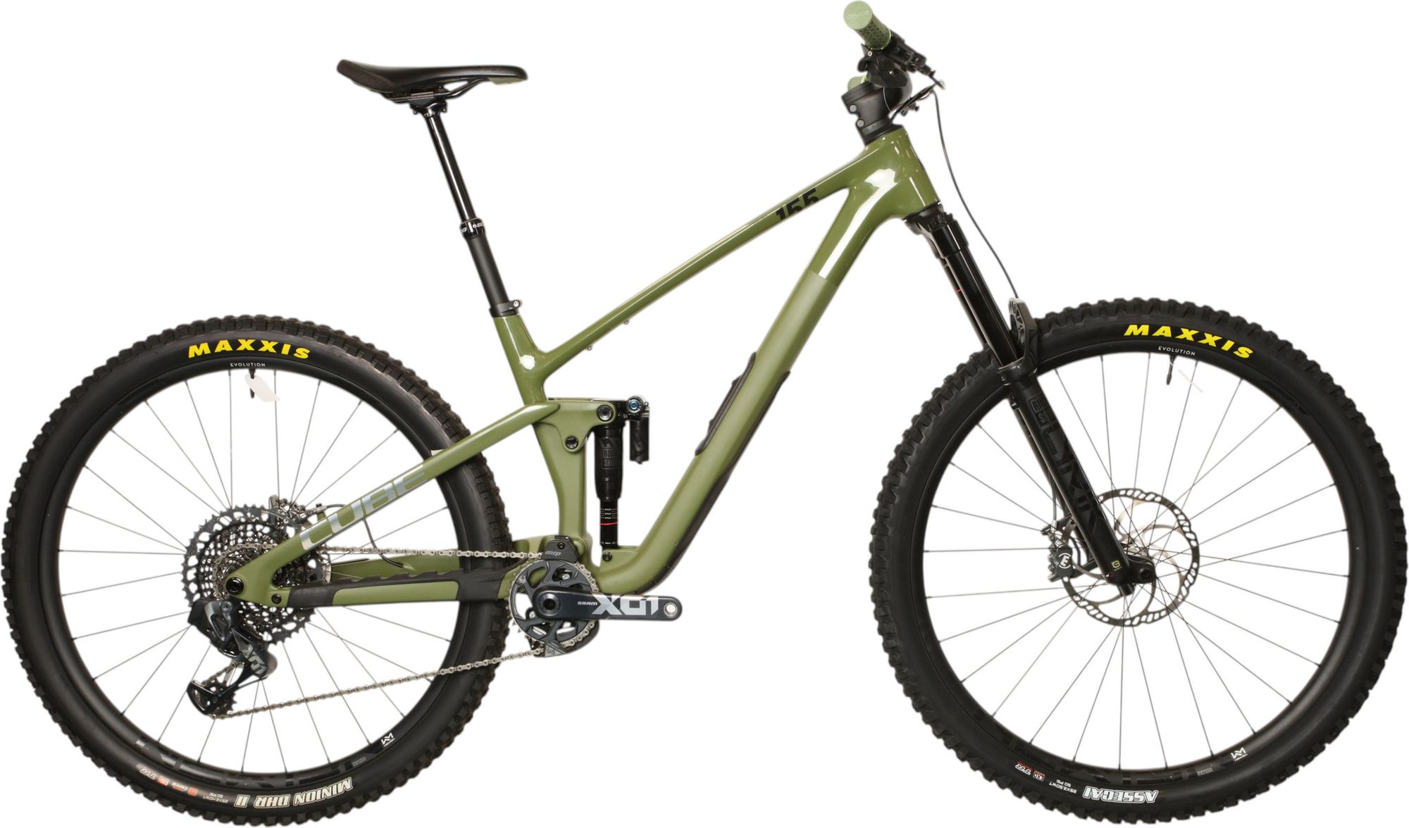 Cube Stereo One55 C:62 TM 29 Full-Suspension Mountain Bike with