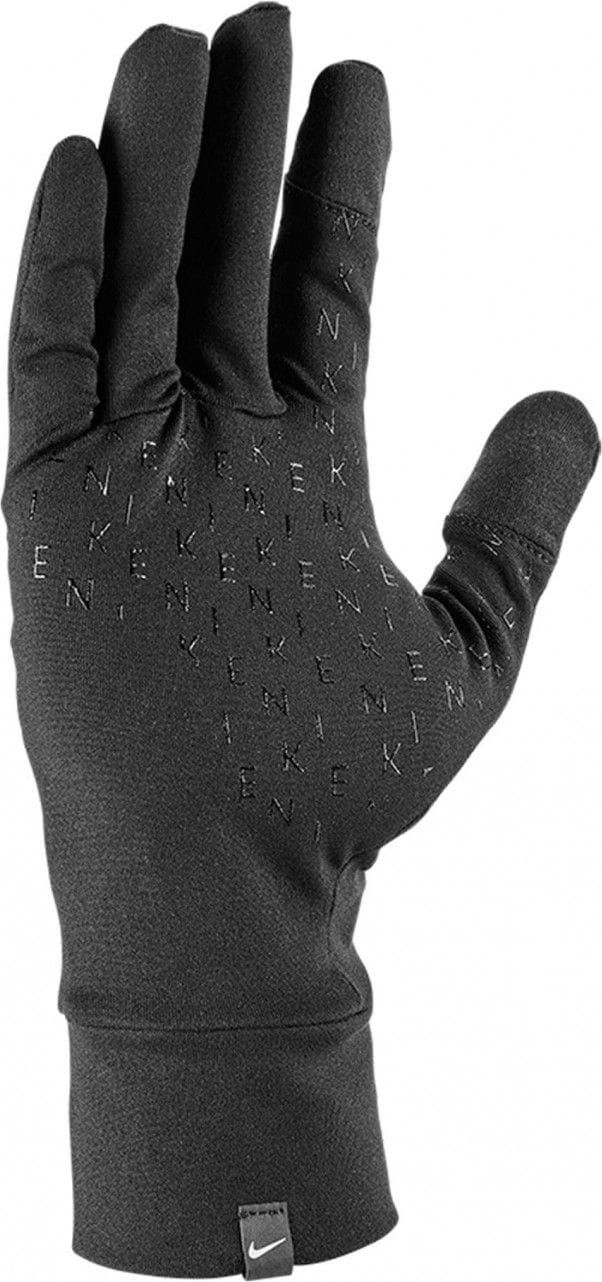 Nike Run Fleece Gloves Black Mens Alltricks