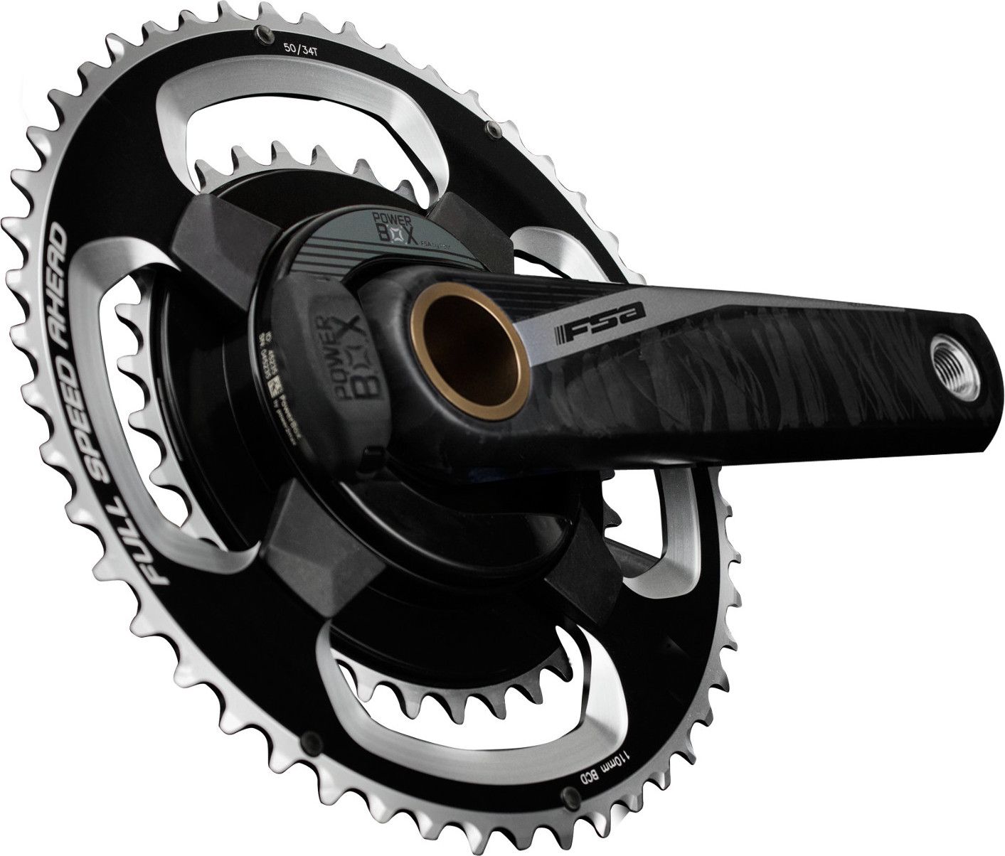FSA POWERBOX ABS Carbon PowerMeter 110BCD 52x36 10/11s