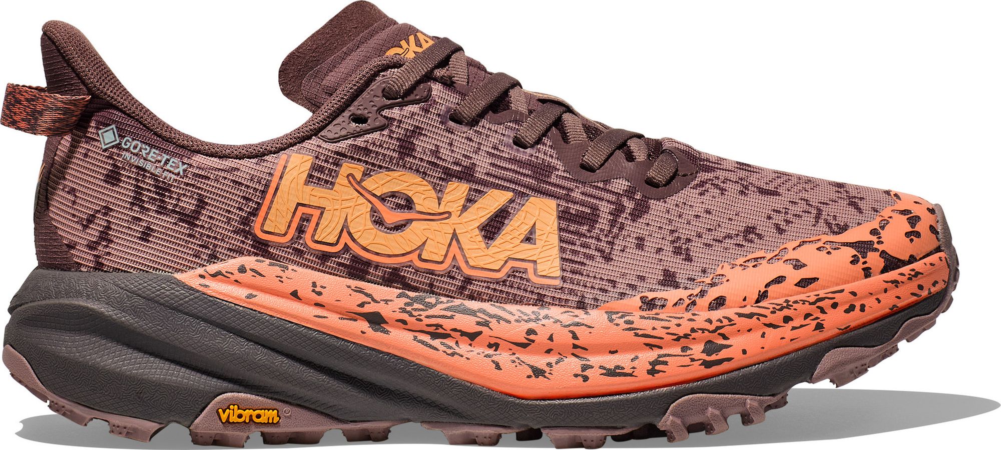 Turnkey Solutions Hoka Speedgoat Wide Dam Hoka Speedgoat GTX Violet/Rose  Women's Trail Shoes