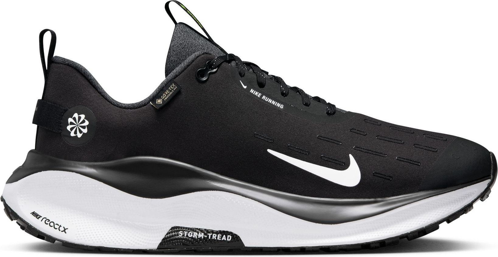 Nike InfinityRN 4 GTX Running Shoes Black/White Men's Nike InfinityRN 4 GTX Running Shoes Black/White Men's
