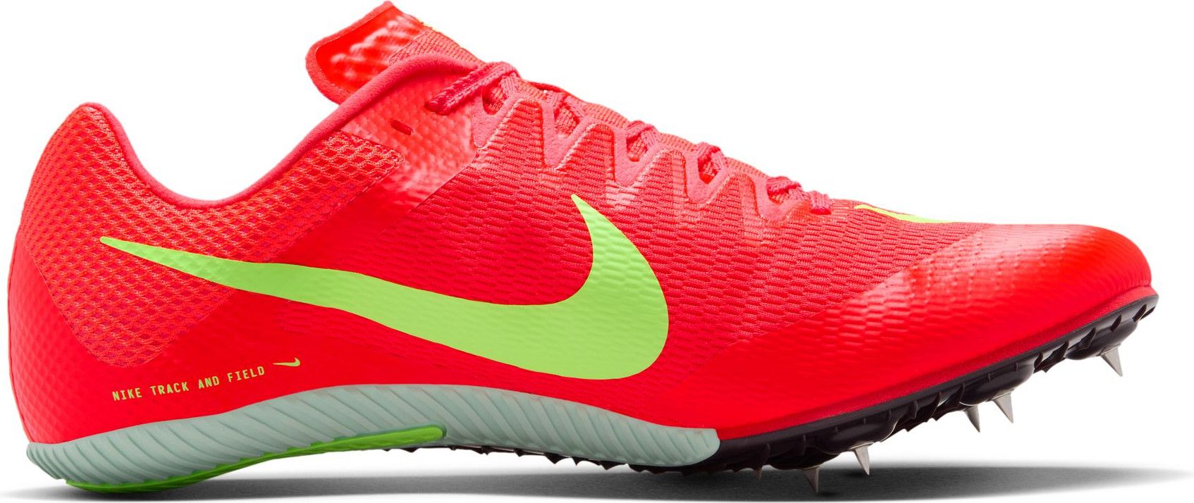 Nike Zoom Rival Sprint Red/Green Men's Track Field Shoes