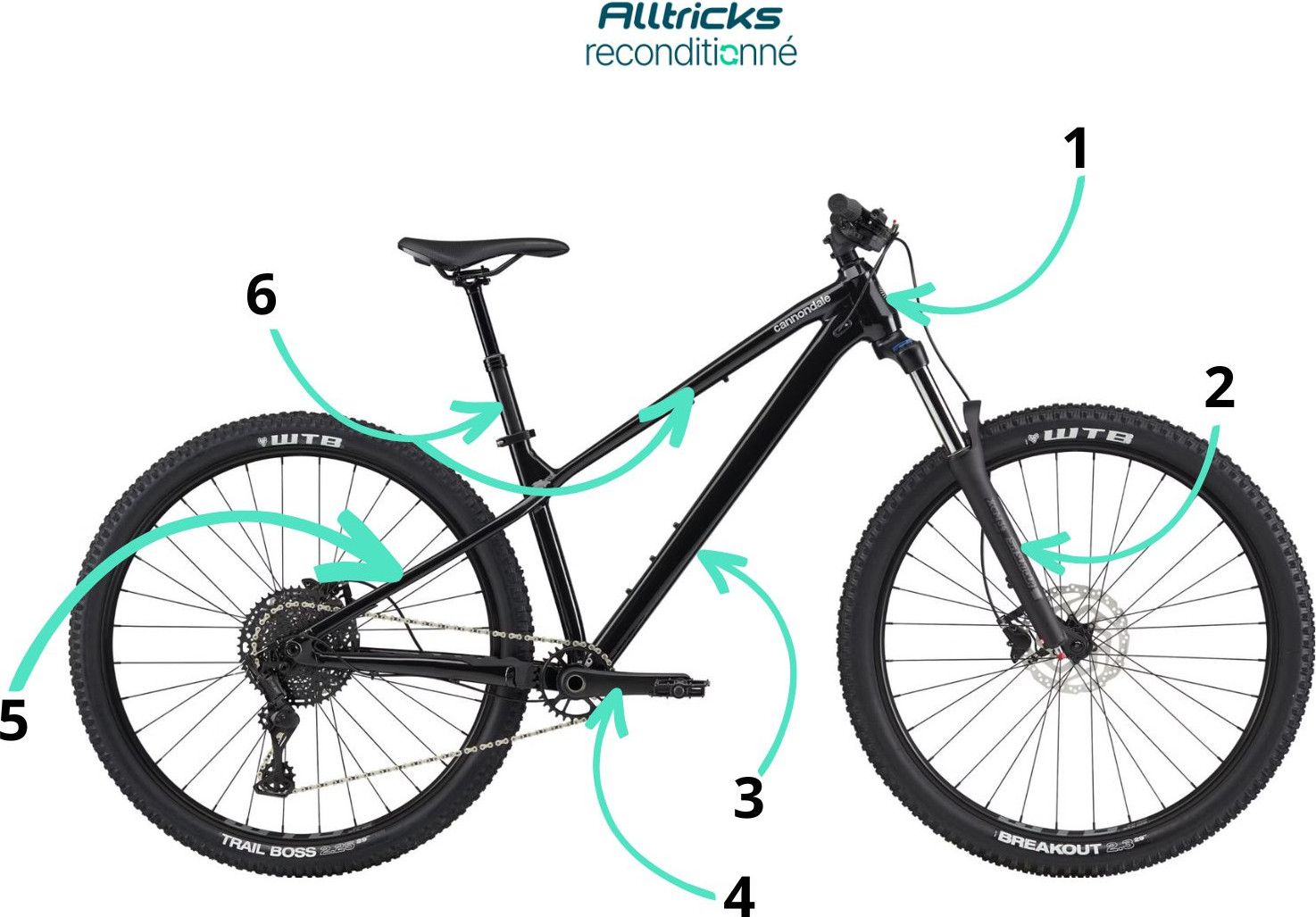 Refurbished Product - MTB Semi-Rigid Cannondale Habit HT 3